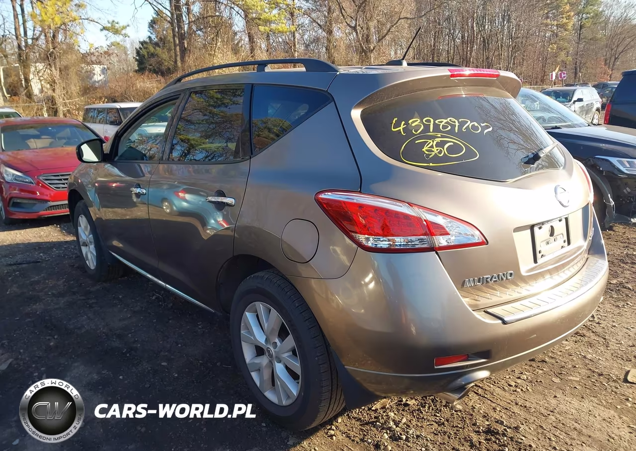 2011 Nissan Murano Sl VIN:JN8AZ1MW6BW163173 - 3