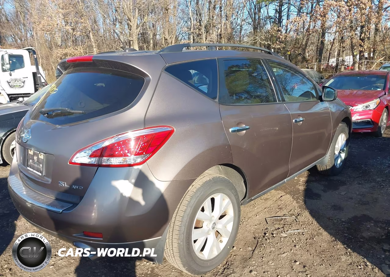 2011 Nissan Murano Sl VIN:JN8AZ1MW6BW163173 - 4