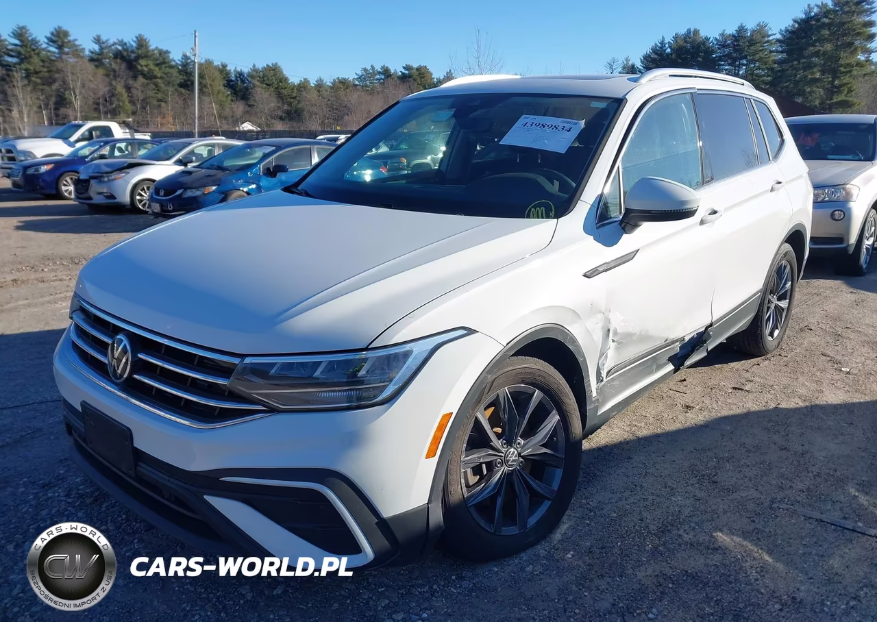 2022 Volkswagen Tiguan 2.0T Se VIN:3VV2B7AX2NM149474 - 2