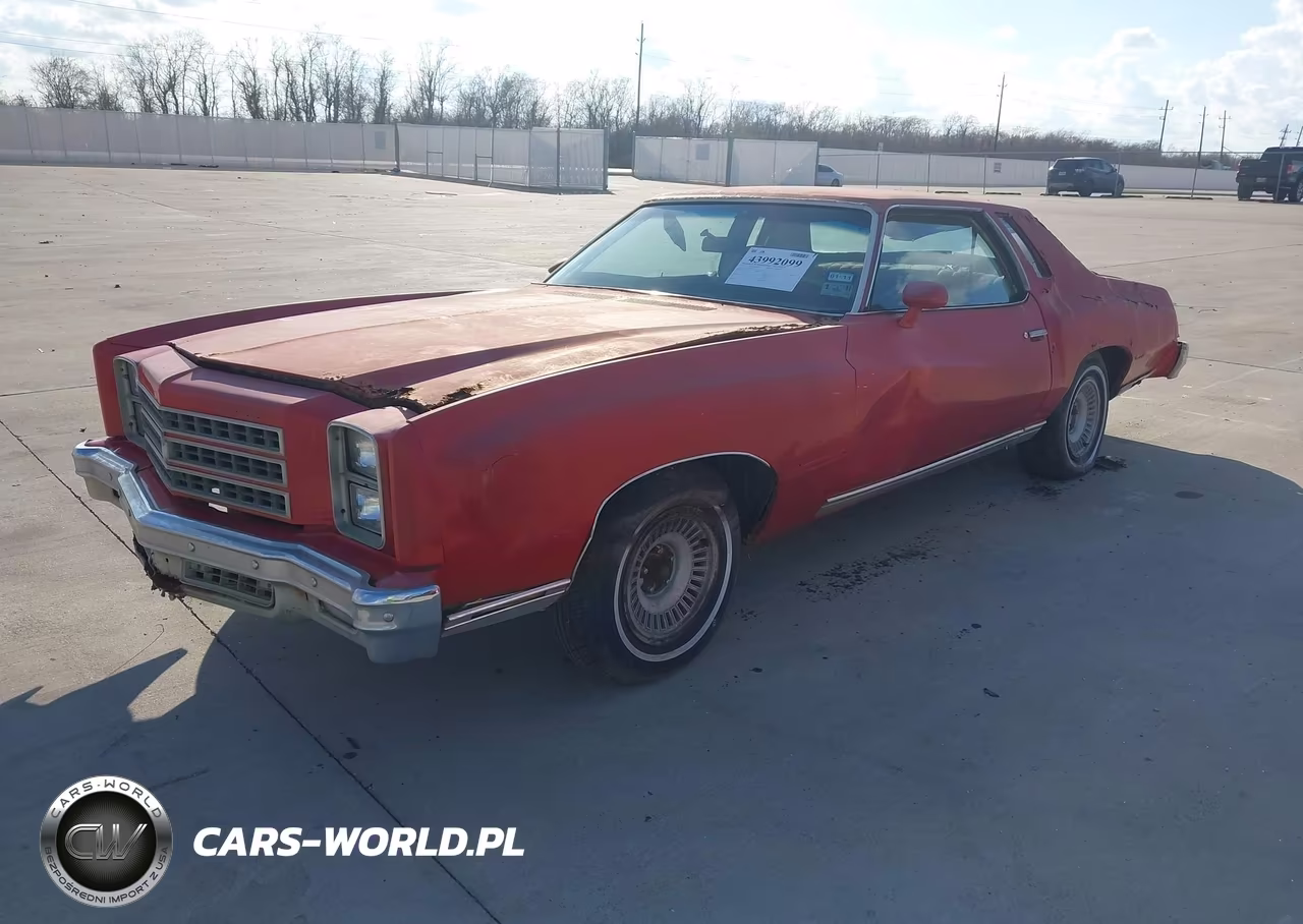 1976 Chevrolet Monte Carlo VIN:1H57V6R484291 - 2