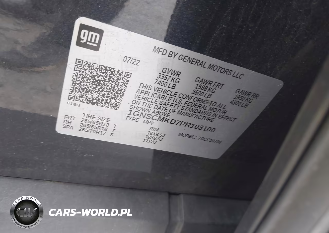 2023 Chevrolet Tahoe 2Wd Ls VIN:1GNSCMKD7PR103100 - 9