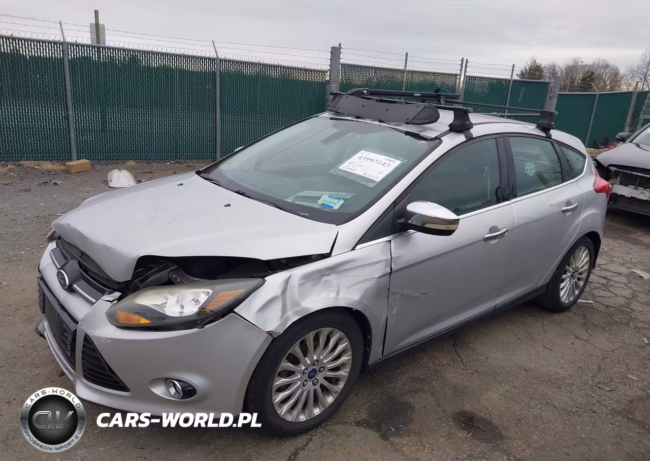 2012 Ford Focus Titanium VIN:1FAHP3N26CL308955 - 2