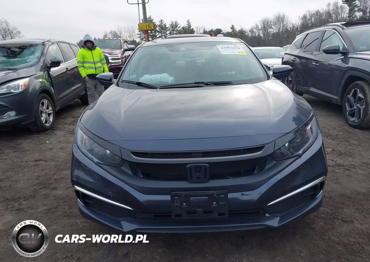 2020 Honda Civic Lx VIN:2HGFC2F67LH522246 - 12