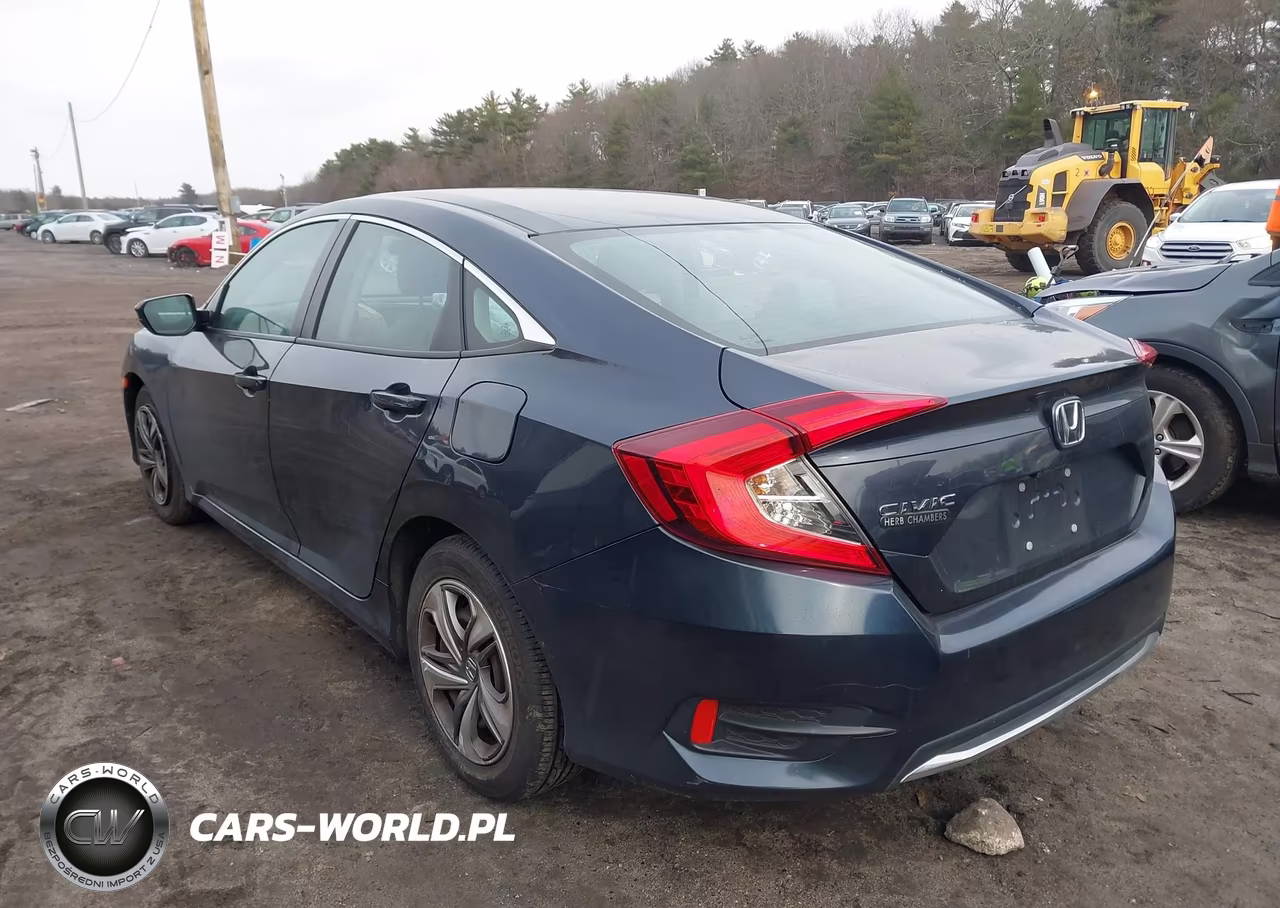 2020 Honda Civic Lx VIN:2HGFC2F67LH522246 - 3