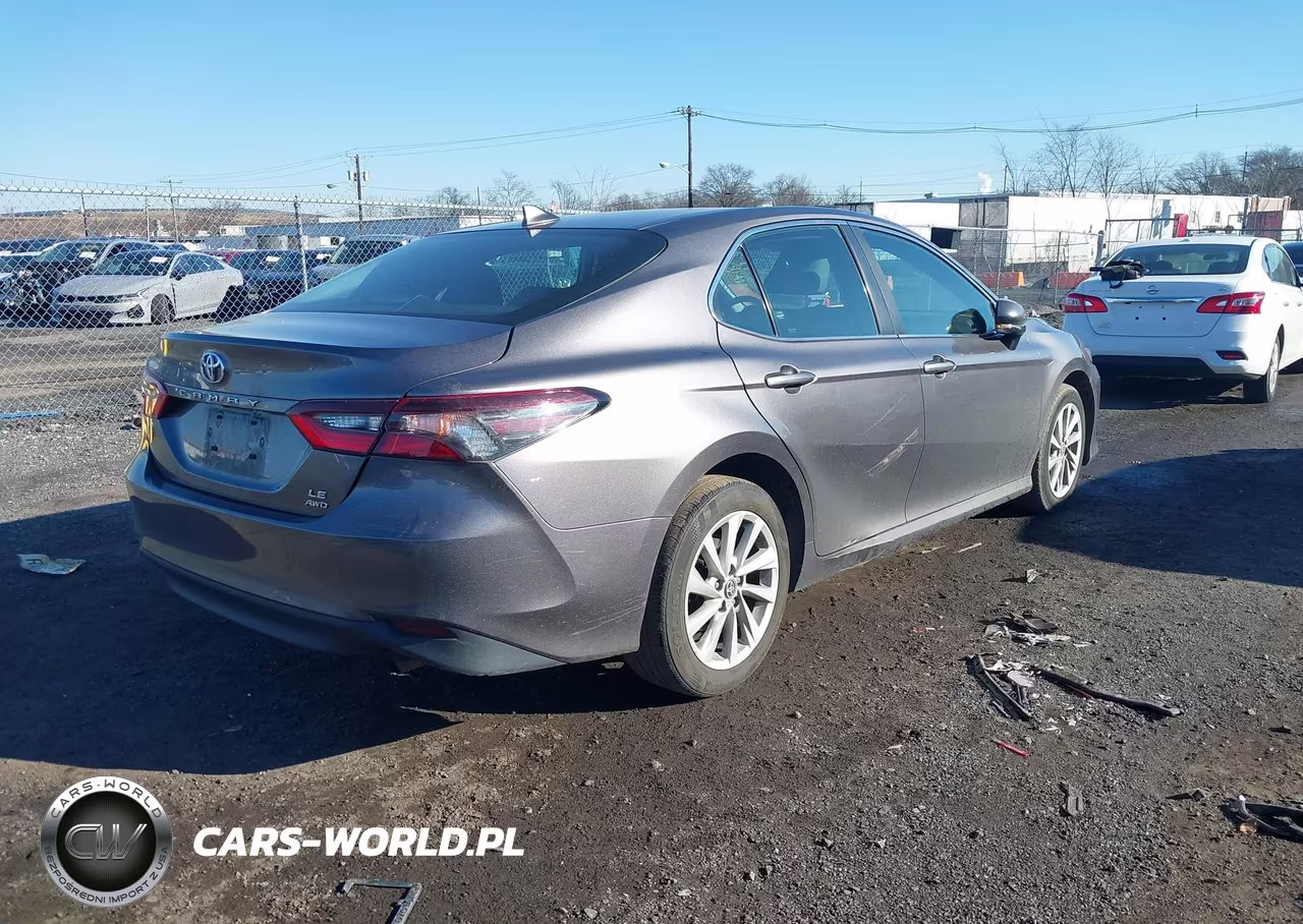 2022 Toyota Camry Le Awd VIN:4T1R11BK0NU060865 - 4
