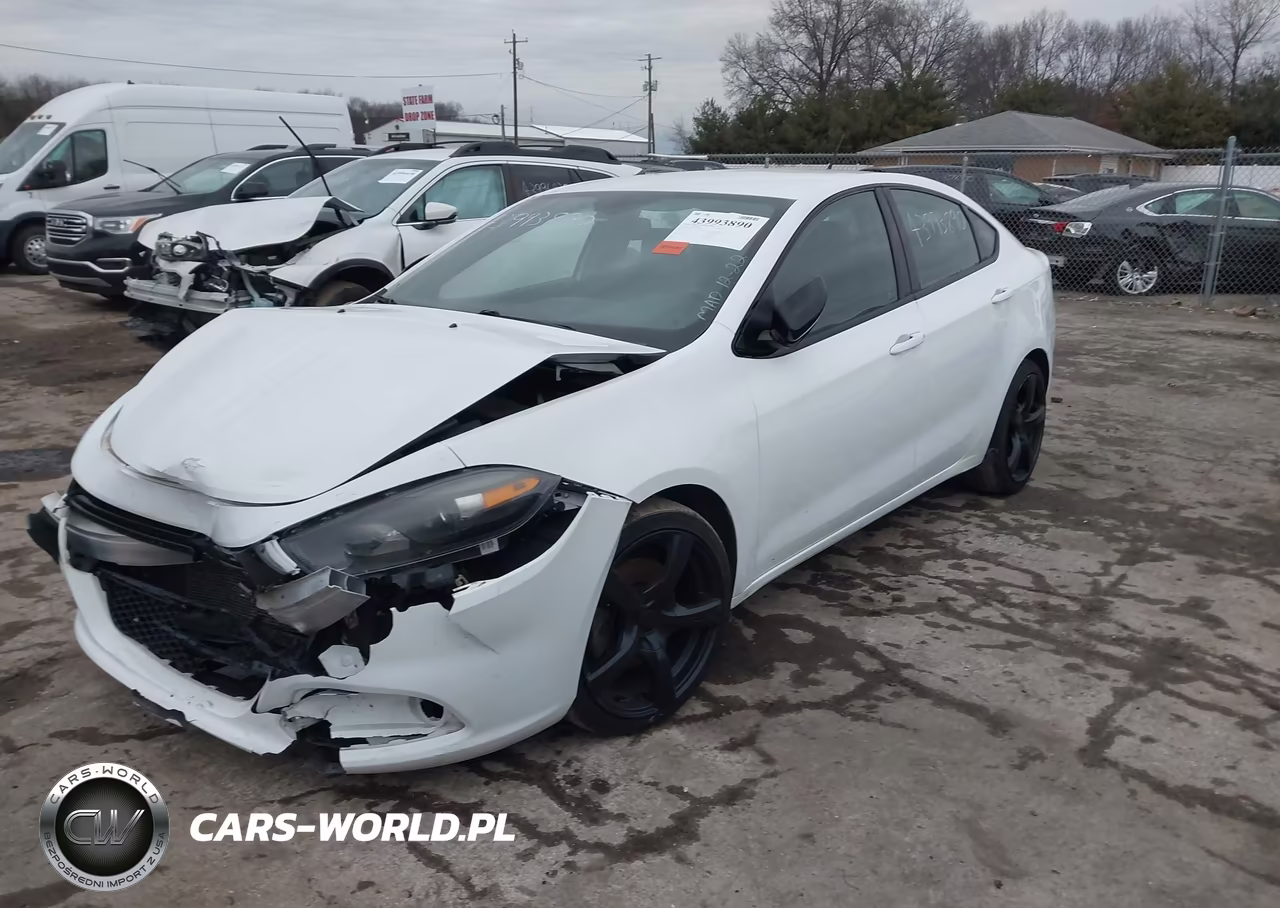 2016 Dodge Dart Sxt VIN:1C3CDFBB9GD505352 - 2