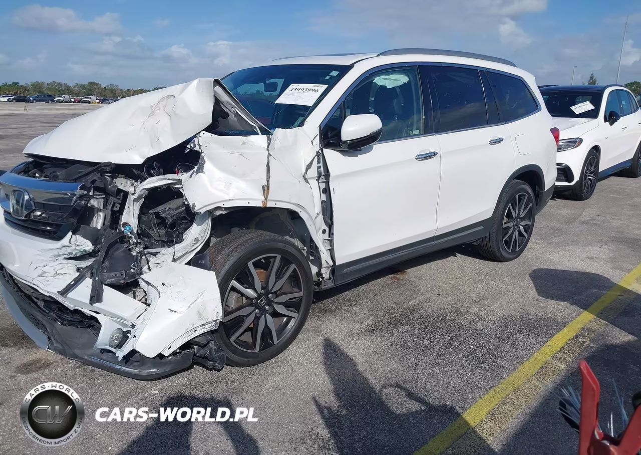 2022 Honda Pilot Awd Elite VIN:5FNYF6H04NB073826 - 2