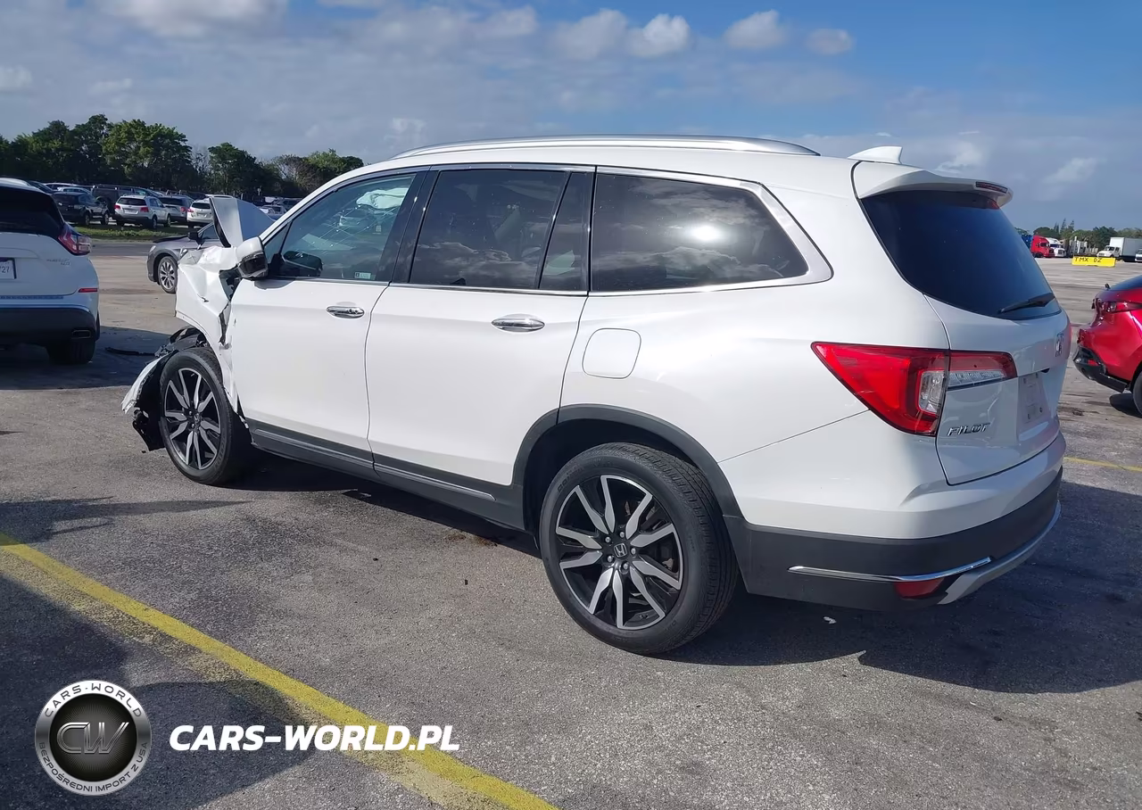 2022 Honda Pilot Awd Elite VIN:5FNYF6H04NB073826 - 3