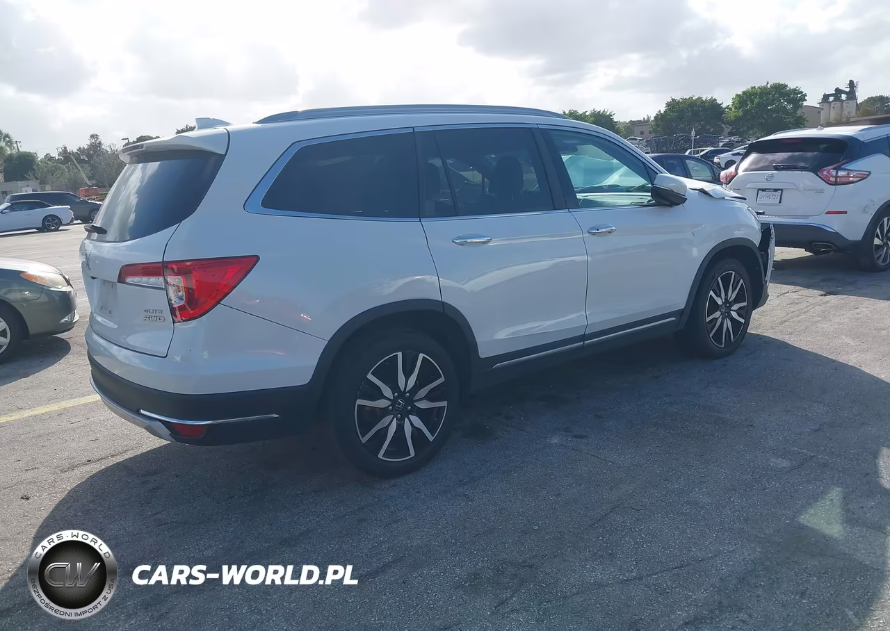 2022 Honda Pilot Awd Elite VIN:5FNYF6H04NB073826 - 4
