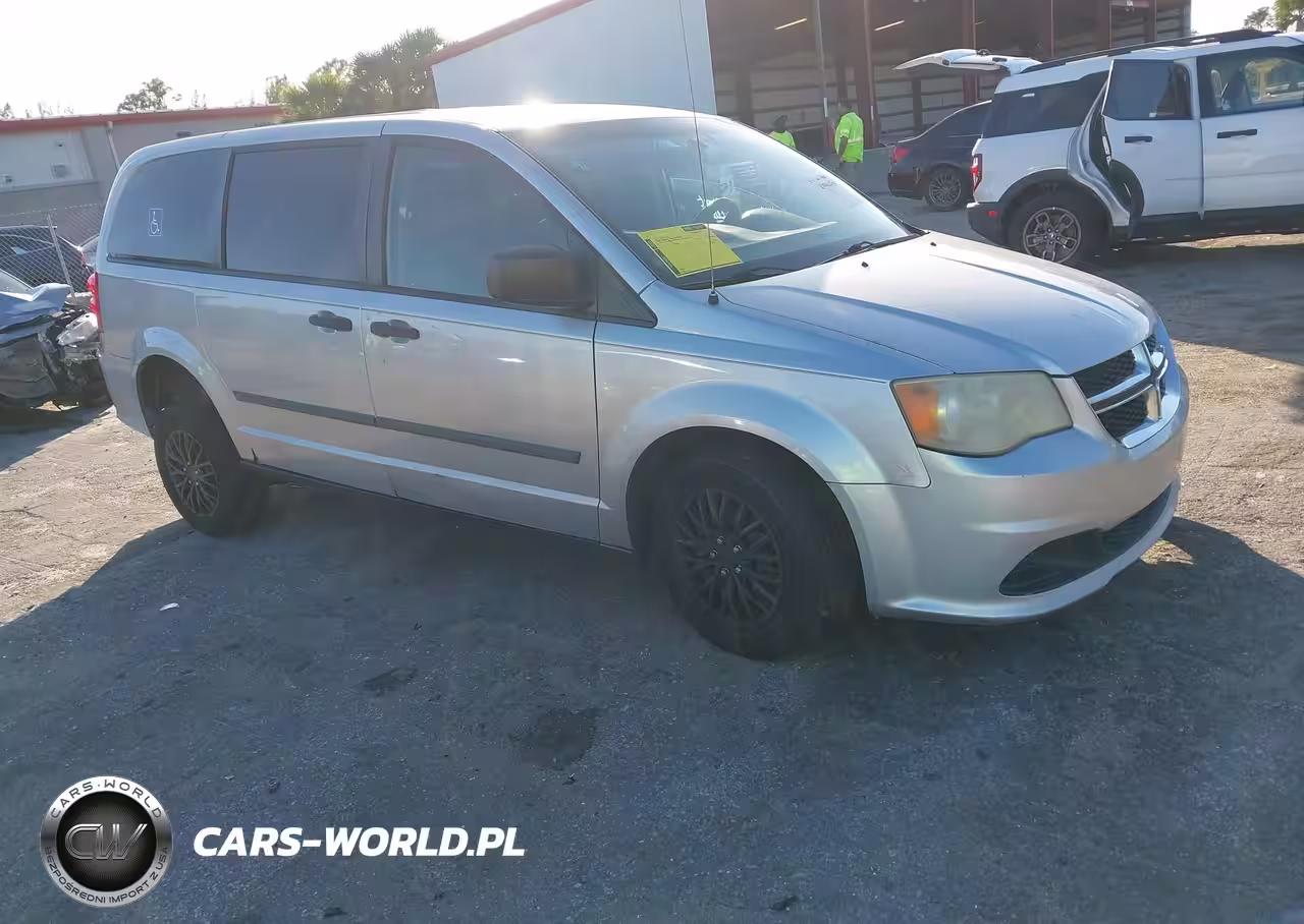 2012 Dodge Grand Caravan Se-Avp