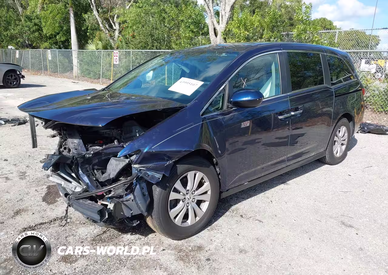 2014 Honda Odyssey Ex VIN:5FNRL5H43EB043517 - 2