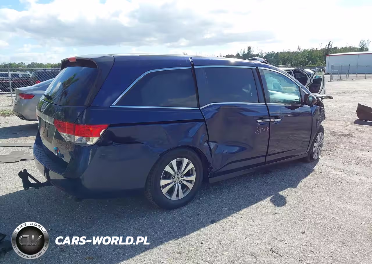 2014 Honda Odyssey Ex VIN:5FNRL5H43EB043517 - 4