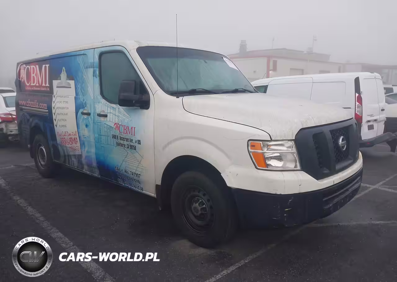 2016 Nissan Nv Cargo Nv2500 Hd S V6