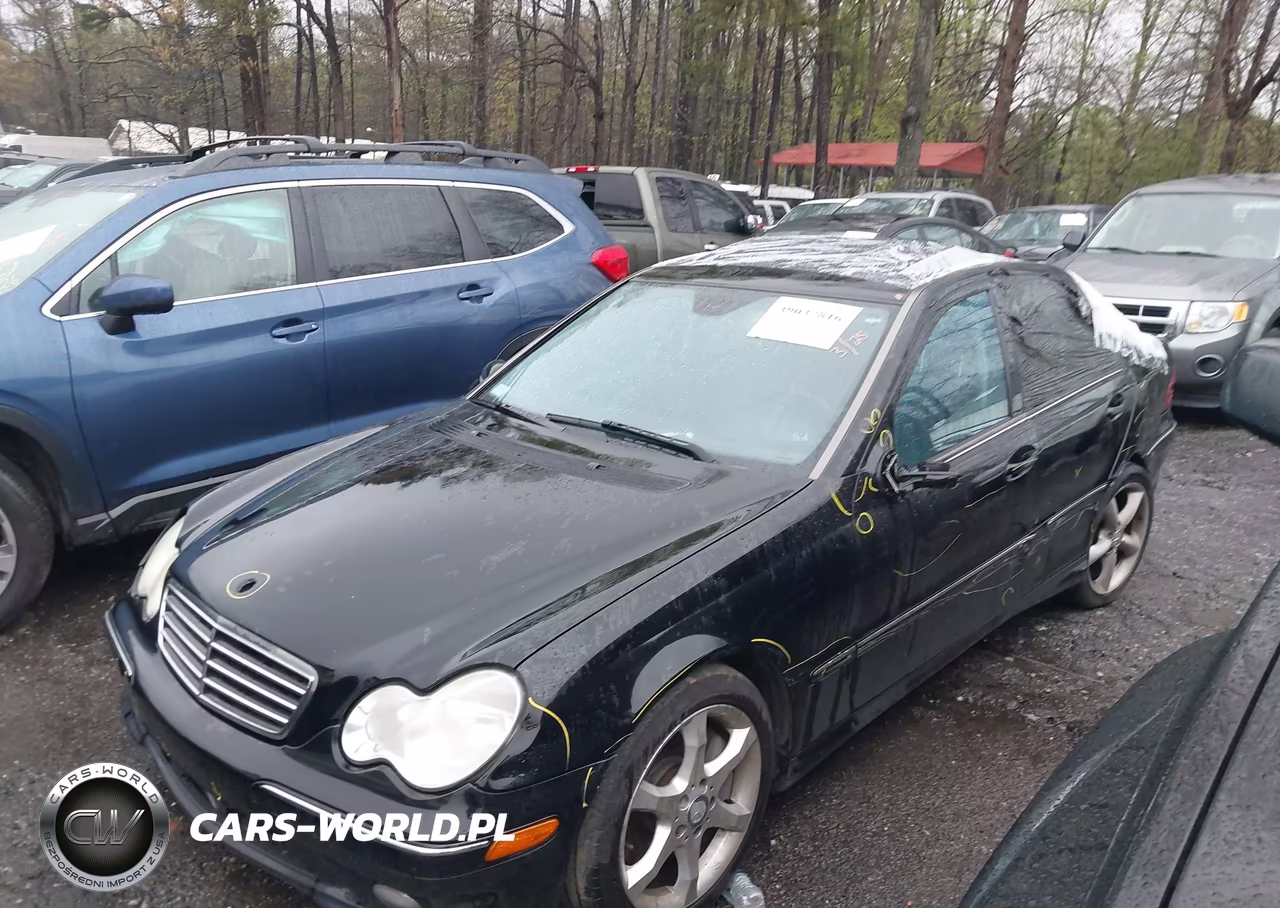 2005 Mercedes-Benz C 230 Kompressor Sport VIN:WDBRF40J75F679709 - 2