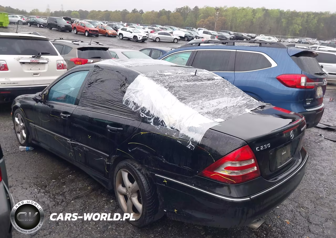 2005 Mercedes-Benz C 230 Kompressor Sport VIN:WDBRF40J75F679709 - 3