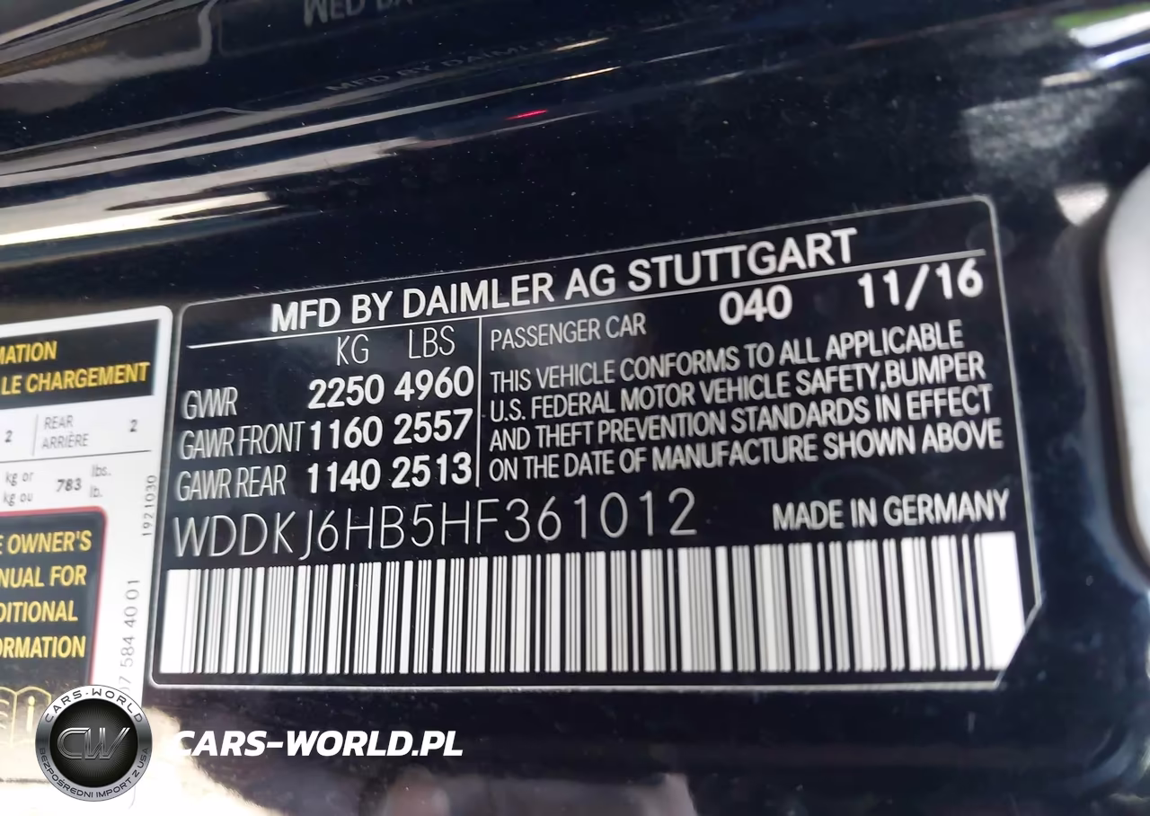 2017 Mercedes-Benz E 400 4Matic VIN:WDDKJ6HB5HF361012 - 9
