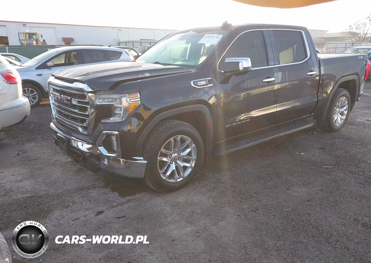 2020 GMC Sierra 1500 4Wd Short Box Slt VIN:1GTU9DET9LZ249012 - 2