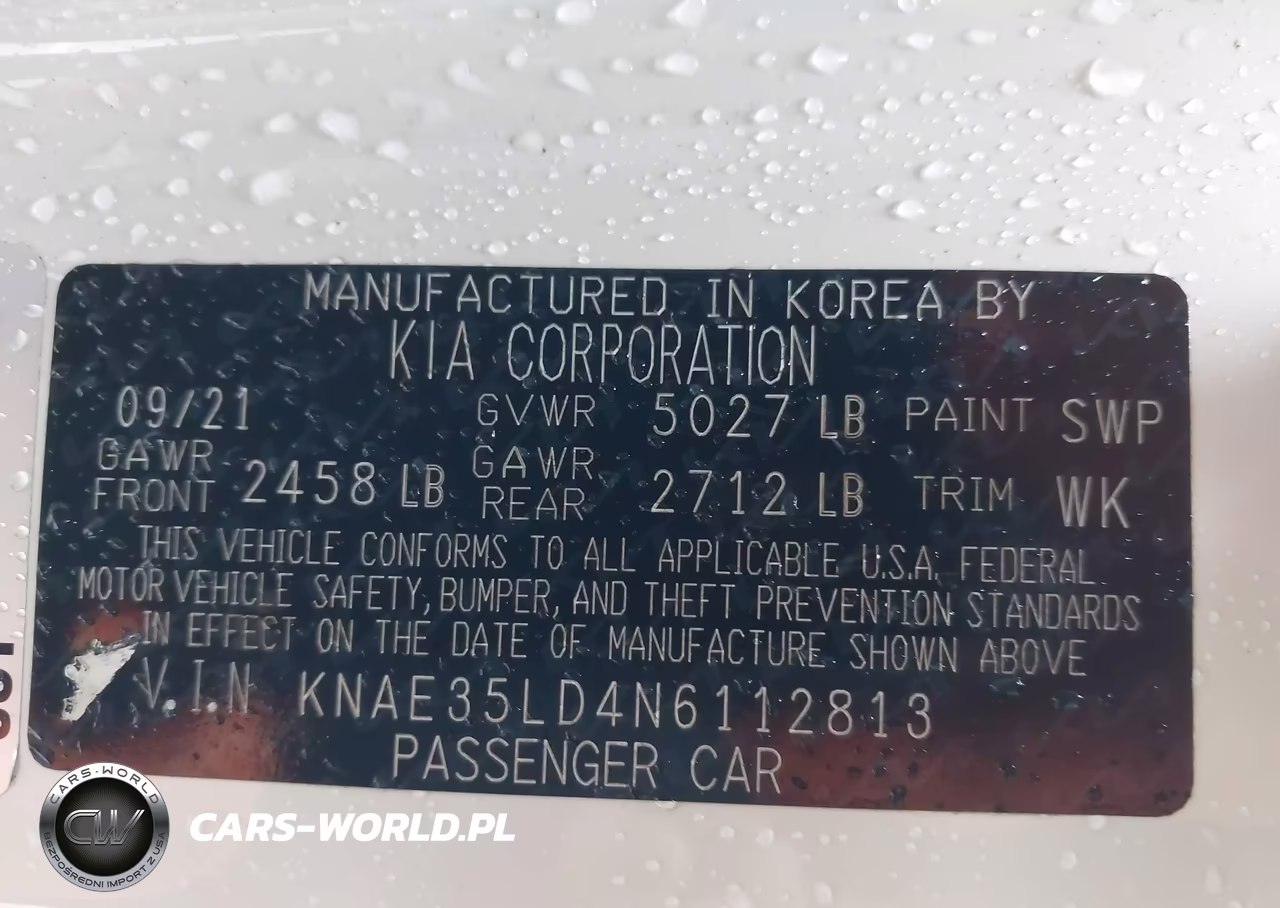 2022 Kia Stinger Gt-Line VIN:KNAE35LD4N6112813 - 9