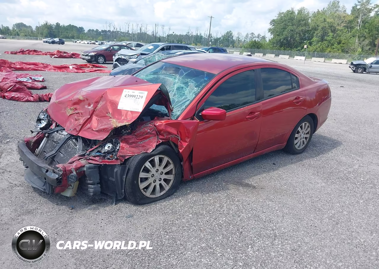 2008 Mitsubishi Galant Es VIN:4A3AB56F68E009689 - 2
