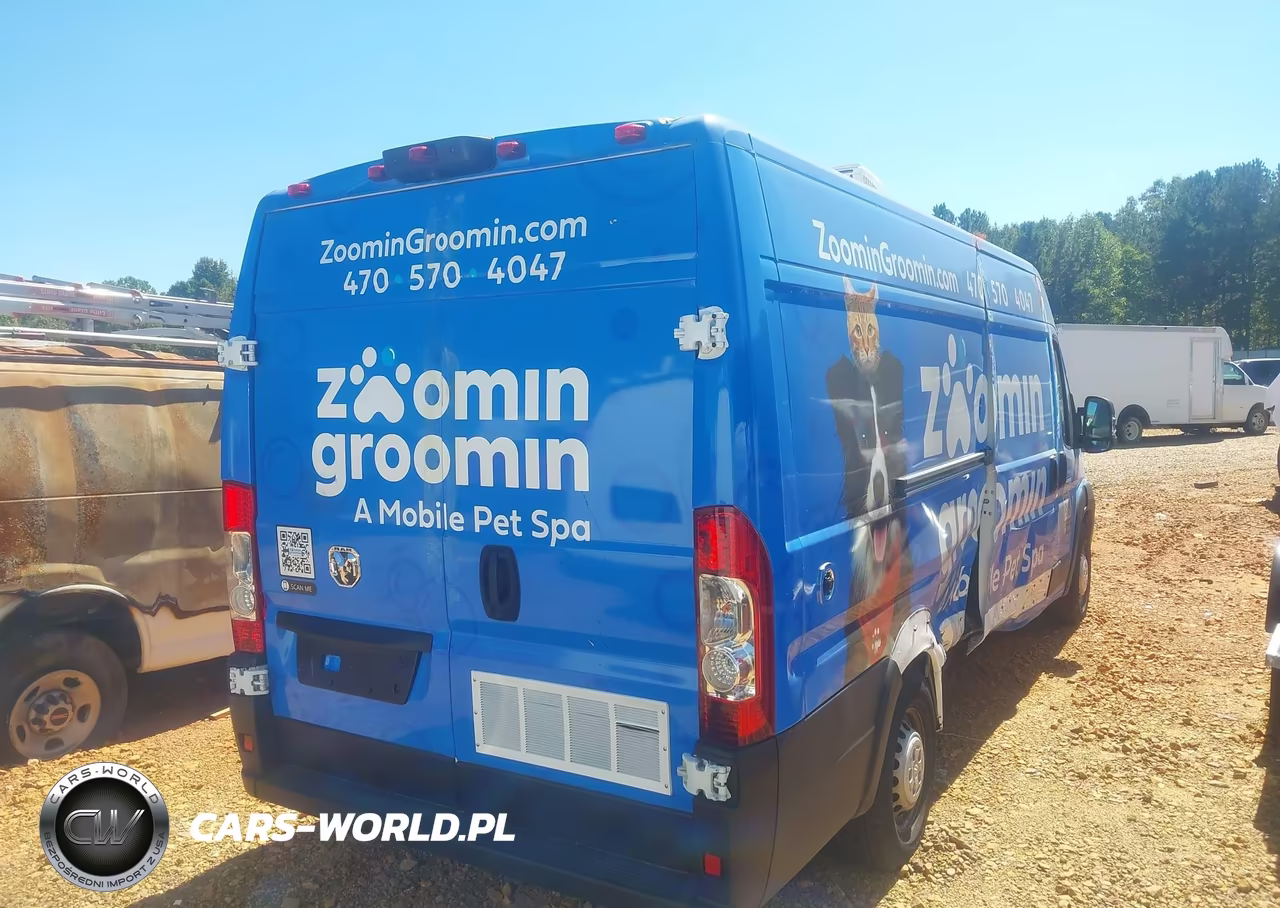 2024 Ram Promaster 3500 Cargo Van Tradesman High Roof 159 Wb Ext W-Pass Seat VIN:3C6MRVJG5RE133915 - 4