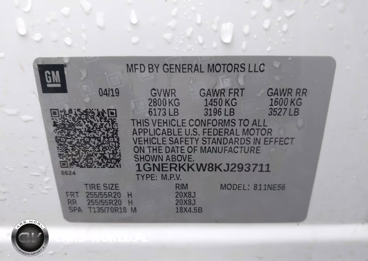 2019 Chevrolet Traverse Premier VIN:1GNERKKW8KJ293711 - 9