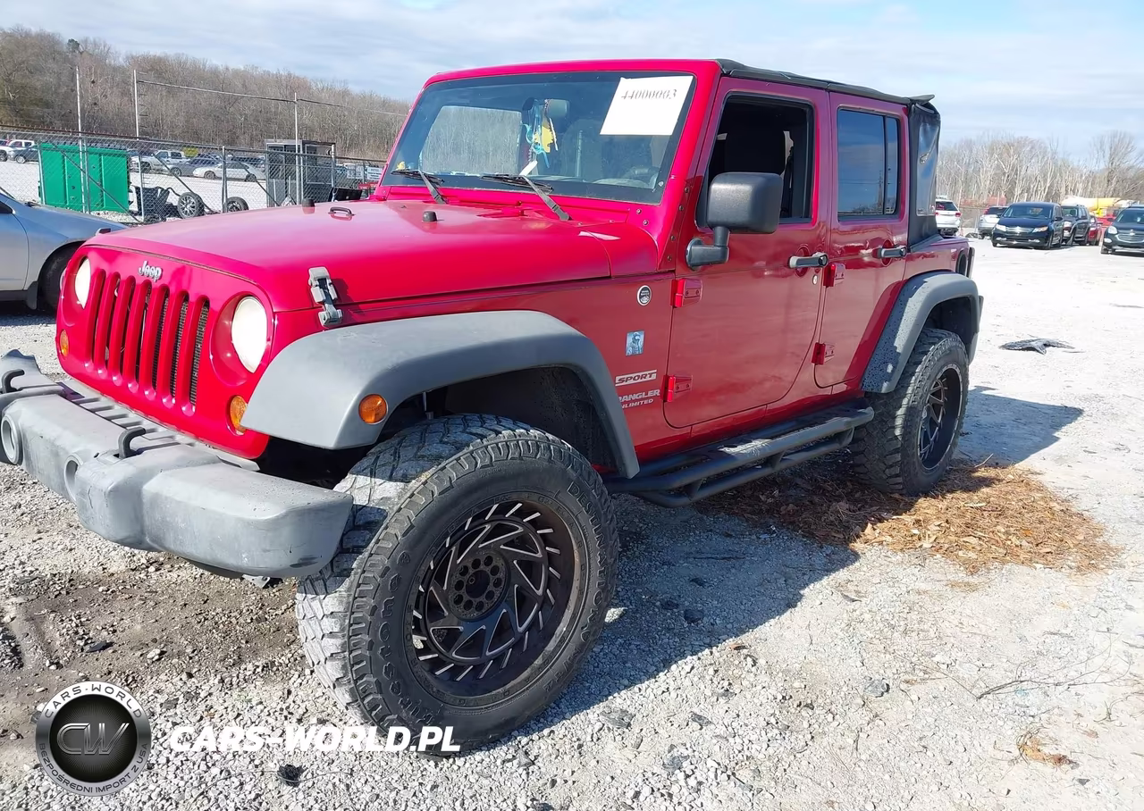 2010 Jeep Wrangler Unlimited Sport VIN:1J4BA3H11AL101448 - 2