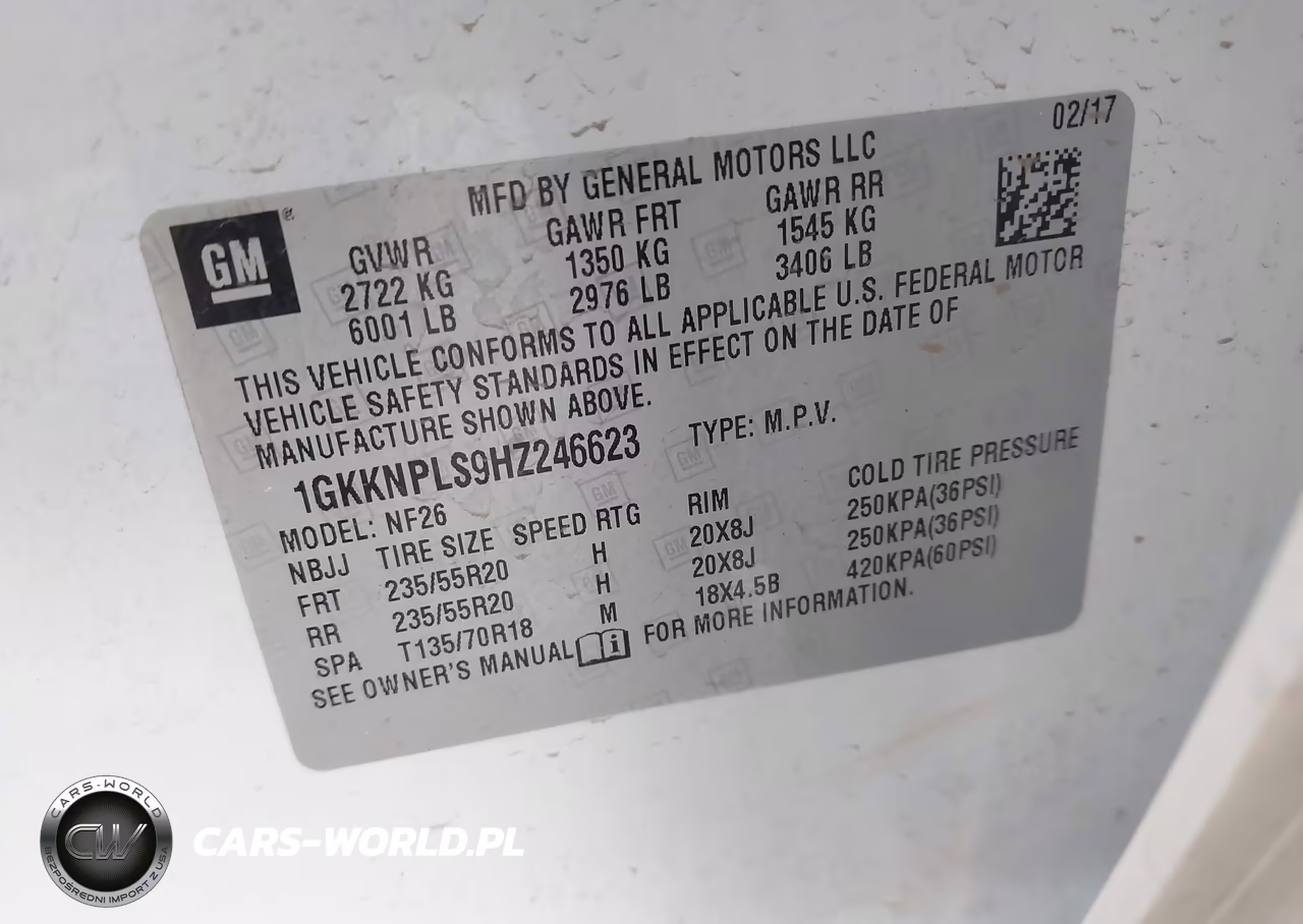 2017 GMC Acadia Denali VIN:1GKKNPLS9HZ246623 - 9