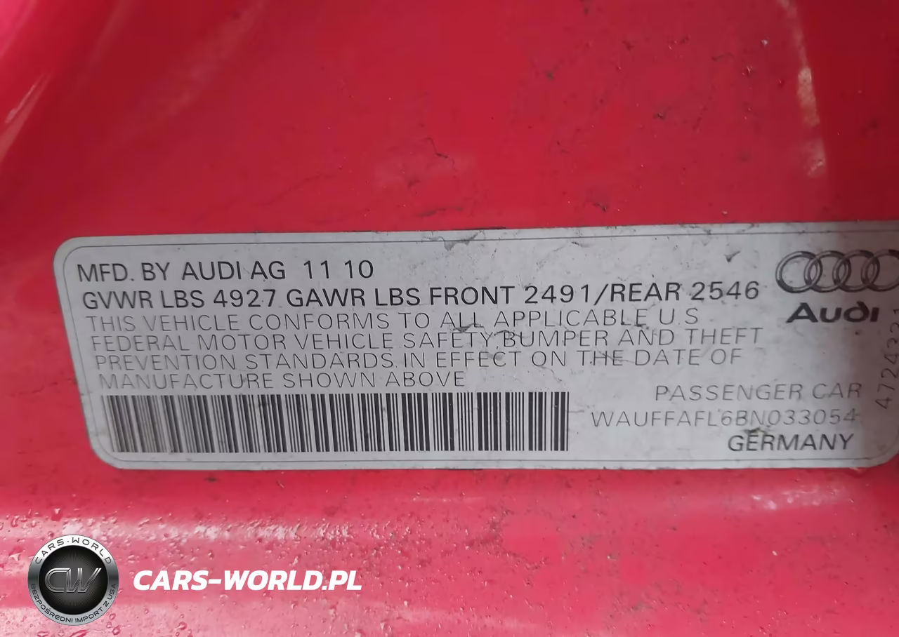 2011 Audi A4 2.0T Premium VIN:WAUFFAFL6BN033054 - 9