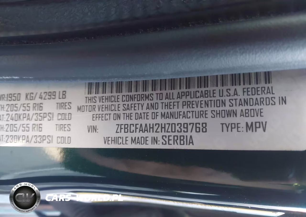 2017 Fiat 500L Pop VIN:ZFBCFAAH2HZ039768 - 9