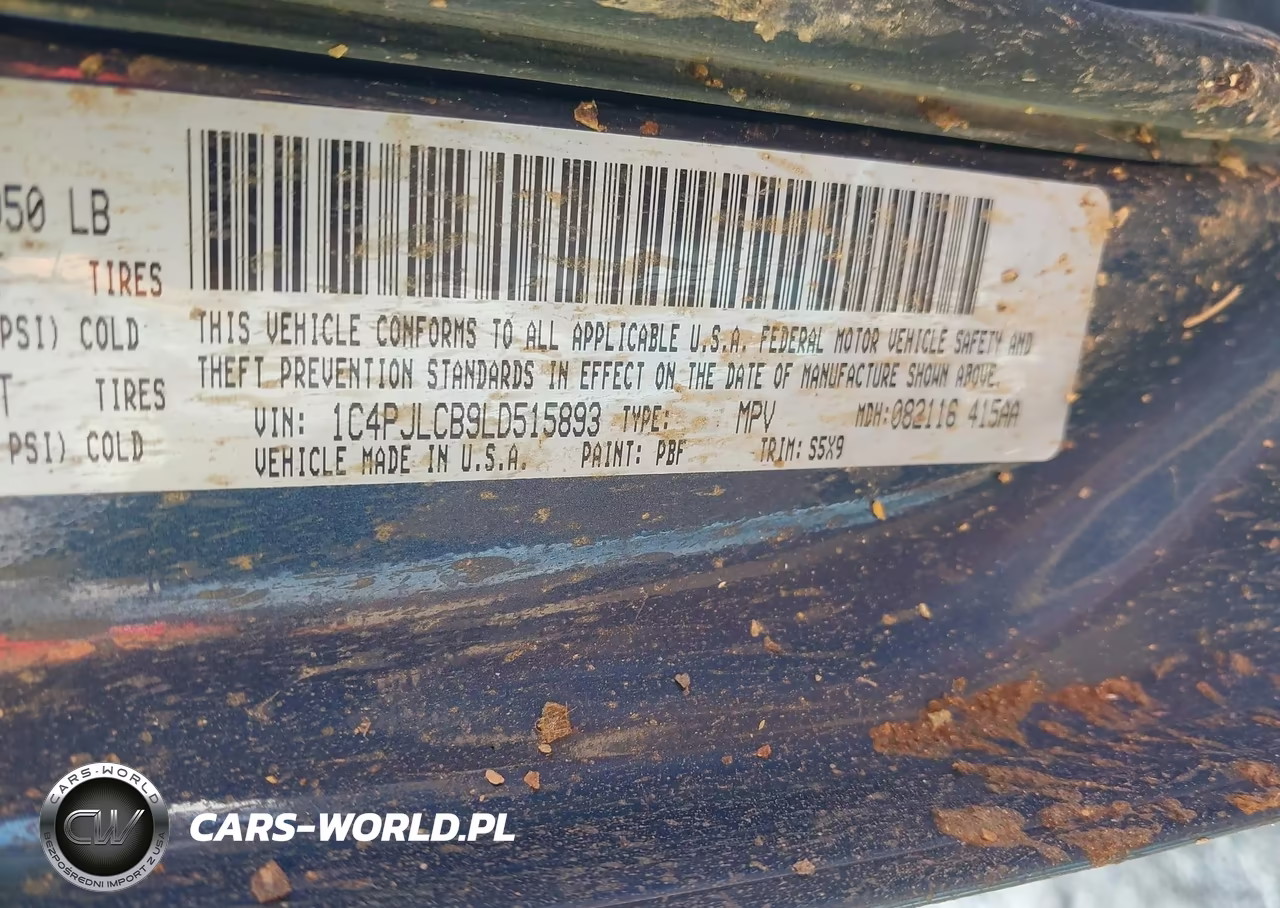 2020 Jeep Cherokee Latitude Fwd VIN:1C4PJLCB9LD515893 - 9