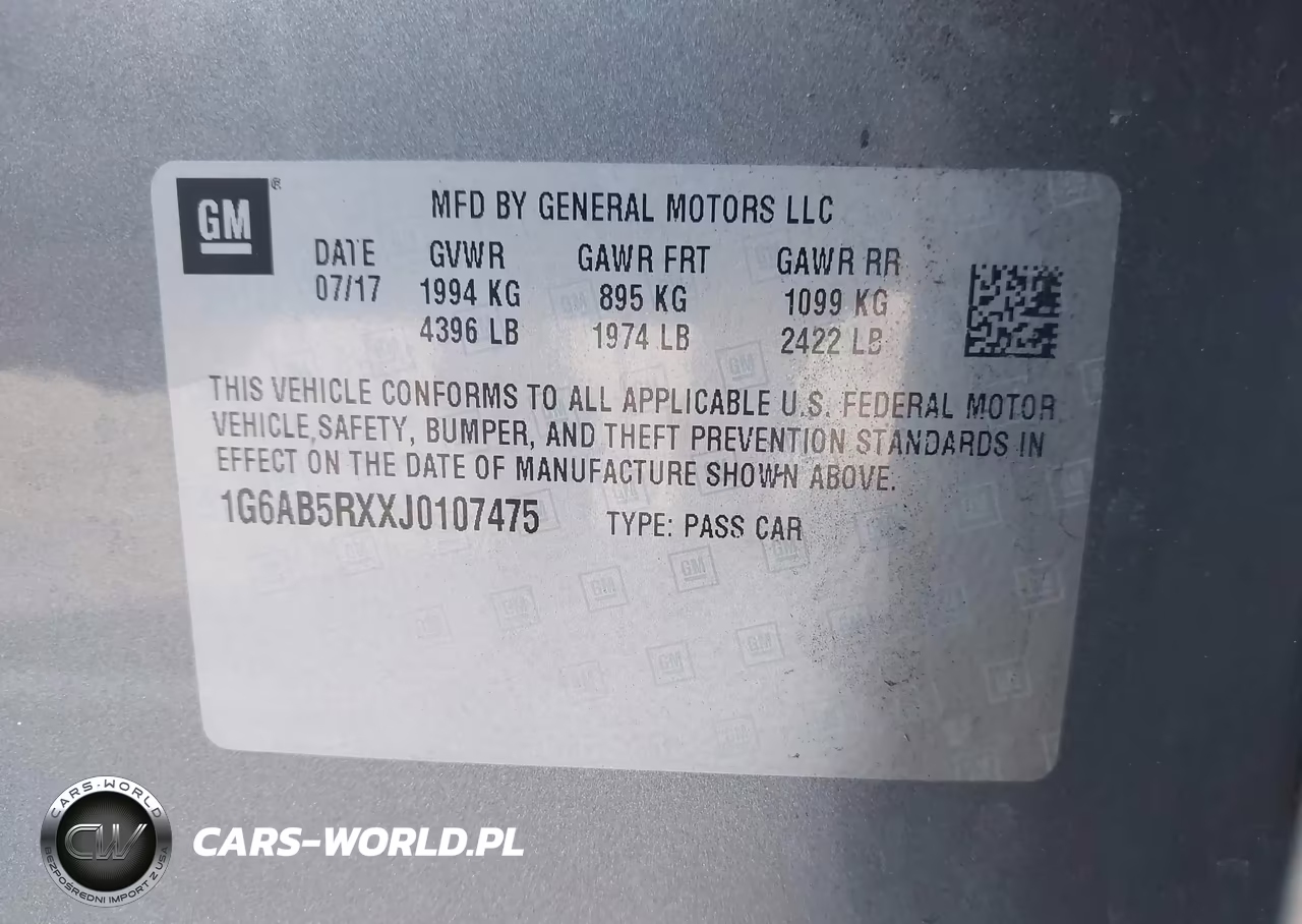 2018 Cadillac Ats Luxury VIN:1G6AB5RXXJ0107475 - 9