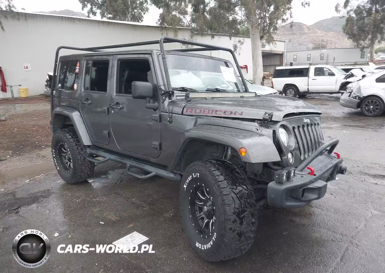 2017 Jeep Wrangler Unlimited Rubicon Hard Rock 4X4