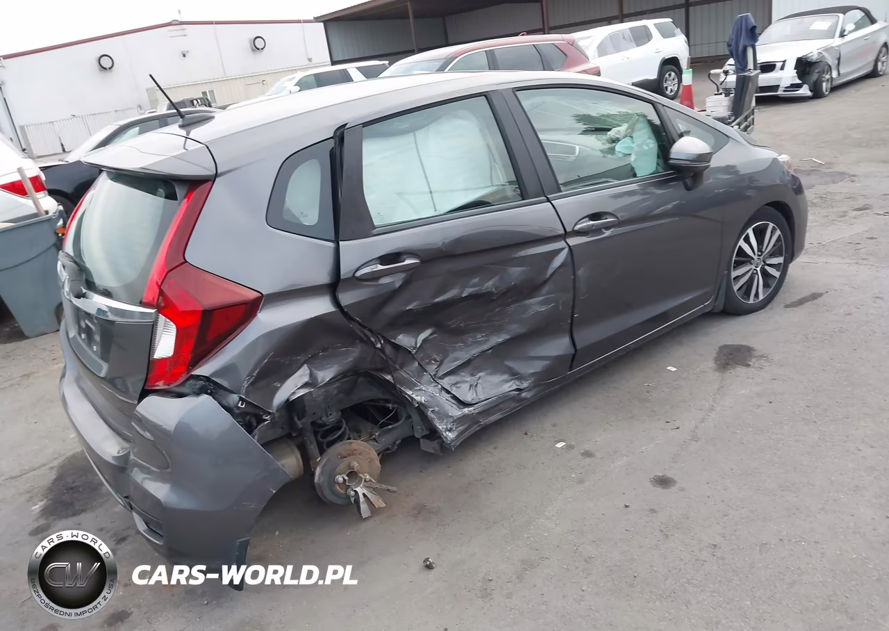 2018 Honda Fit Ex VIN:3HGGK5H83JM719906 - 4