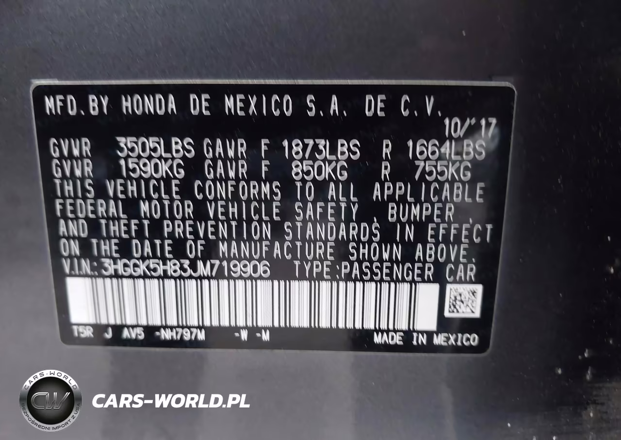2018 Honda Fit Ex VIN:3HGGK5H83JM719906 - 9
