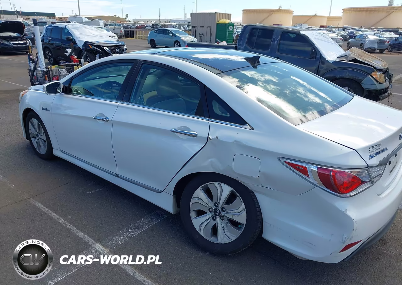 2015 Hyundai Sonata Hybrid Limited VIN:KMHEC4A42FA136392 - 6