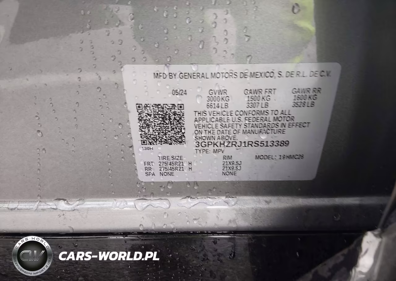 2024 Honda Prologue Elite VIN:3GPKHZRJ1RS513389 - 9