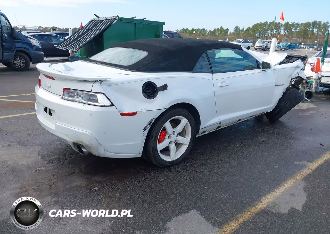 2014 Chevrolet Camaro 2Lt VIN:2G1FC3D31E9322143 - 4