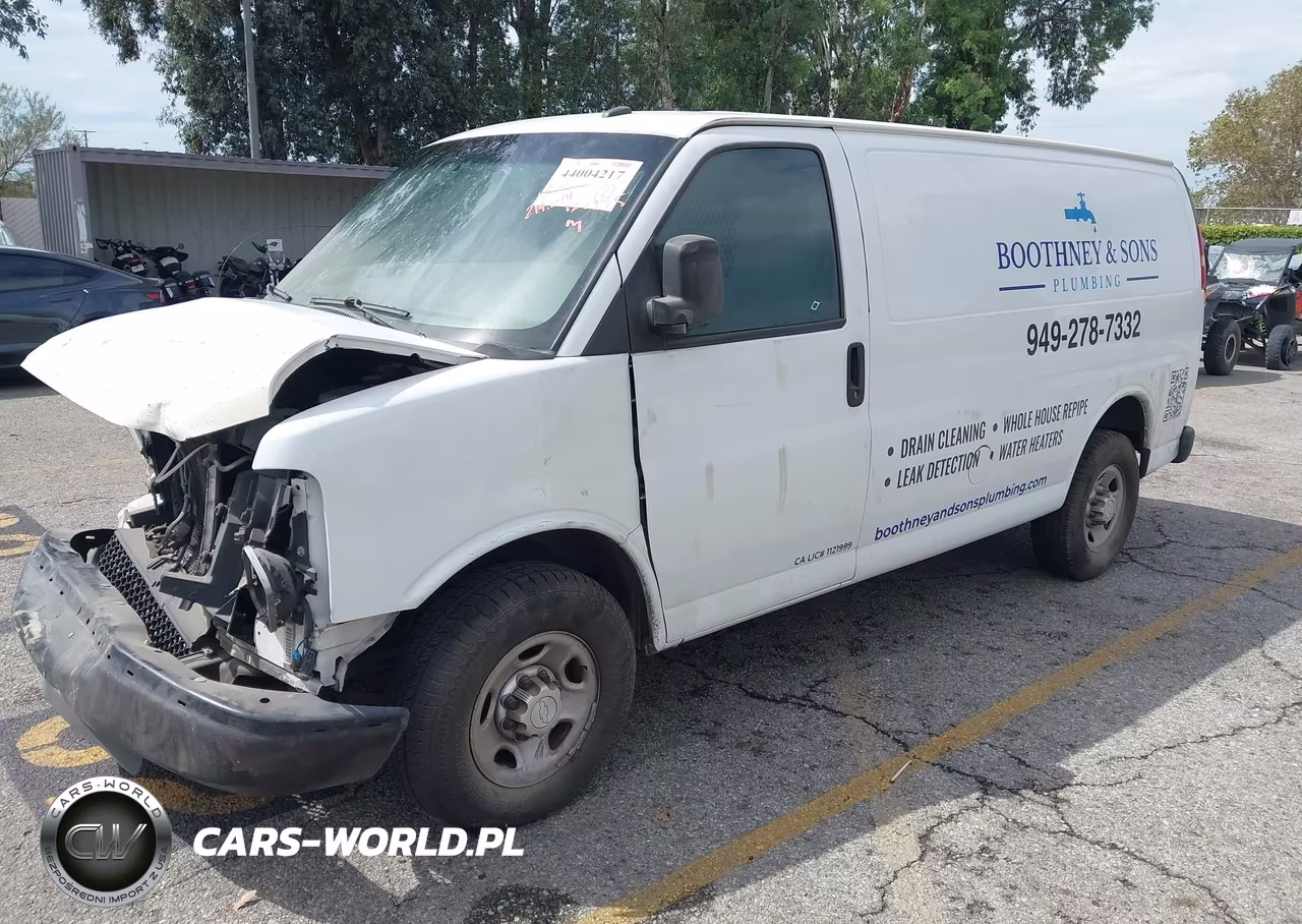 2015 Chevrolet Express 2500 Work Van VIN:1GCWGFCF5F1241435 - 2