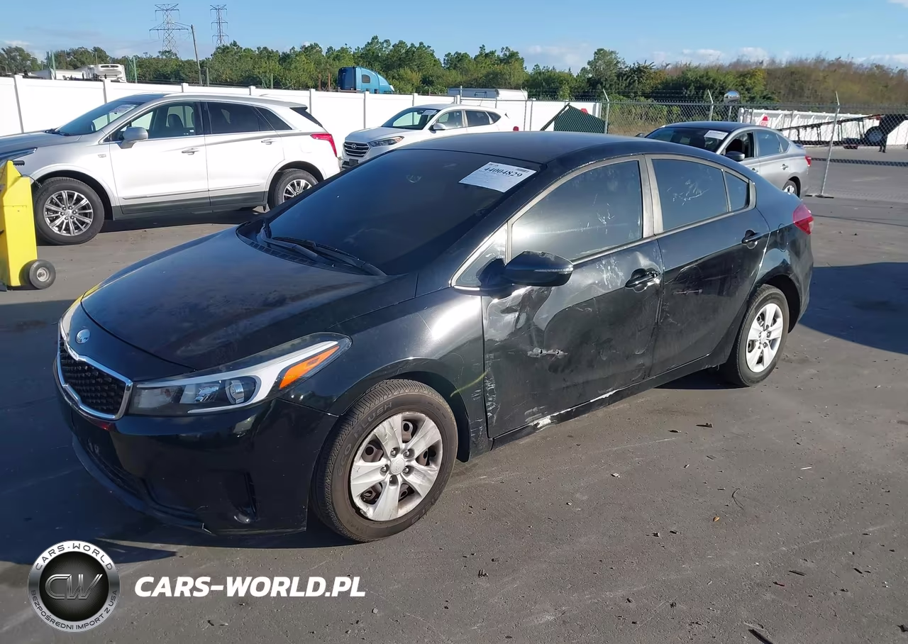 2017 Kia Forte Lx VIN:3KPFK4A7XHE145217 - 2