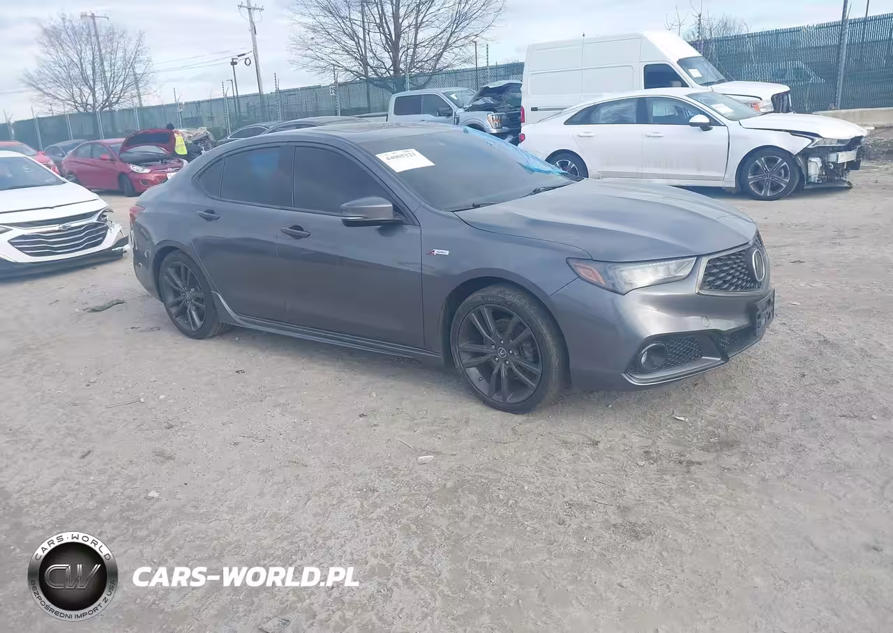 2020 Acura Tlx A-Spec-A-Spec W-Red Leather