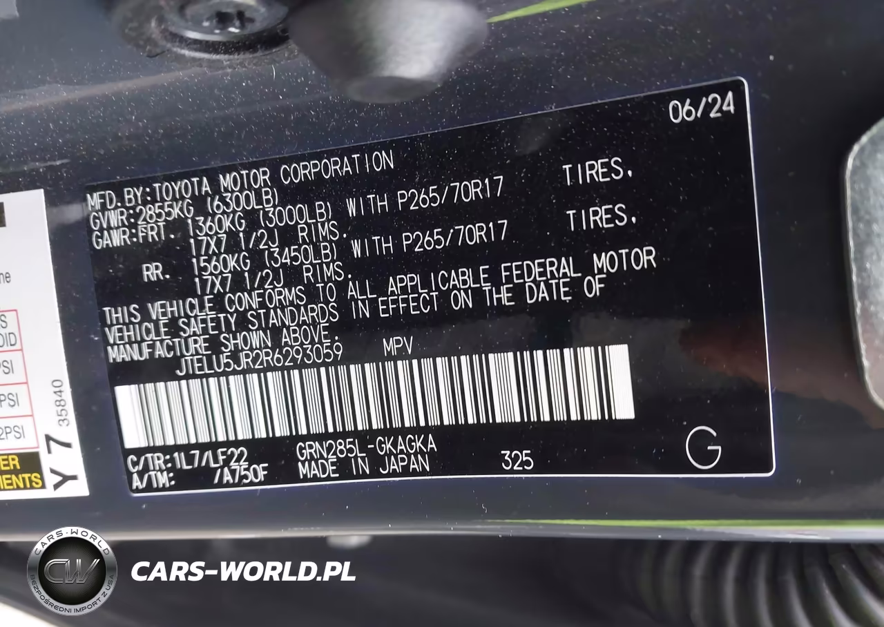 2024 Toyota 4Runner Trd Pro VIN:JTELU5JR2R6293059 - 9