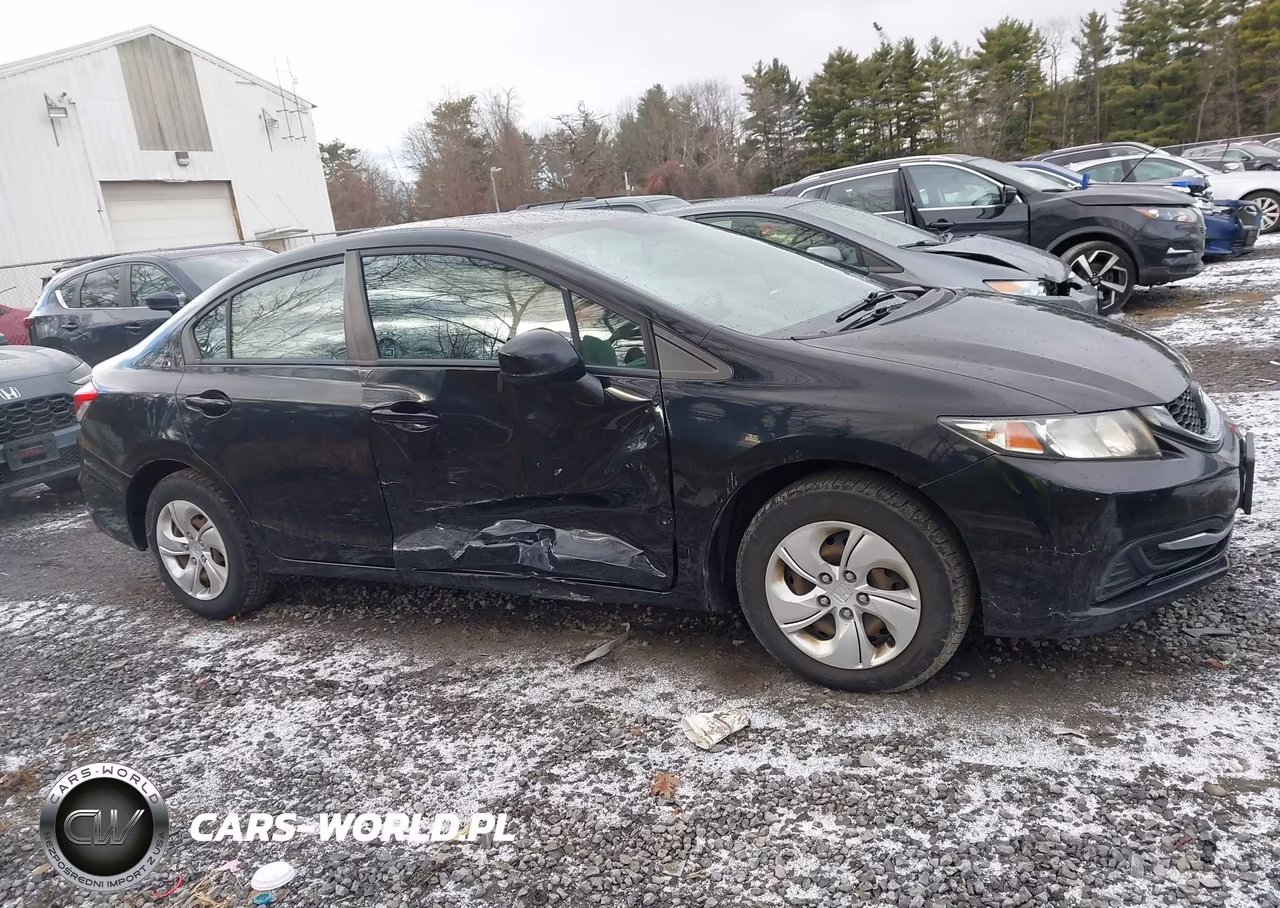 2013 Honda Civic Lx VIN:19XFB2F56DE274870 - 13