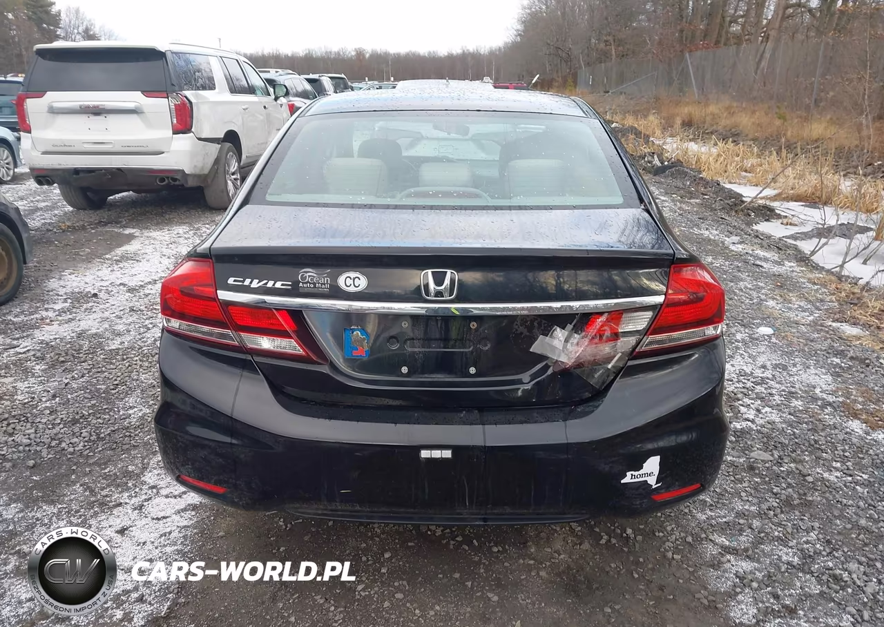2013 Honda Civic Lx VIN:19XFB2F56DE274870 - 16