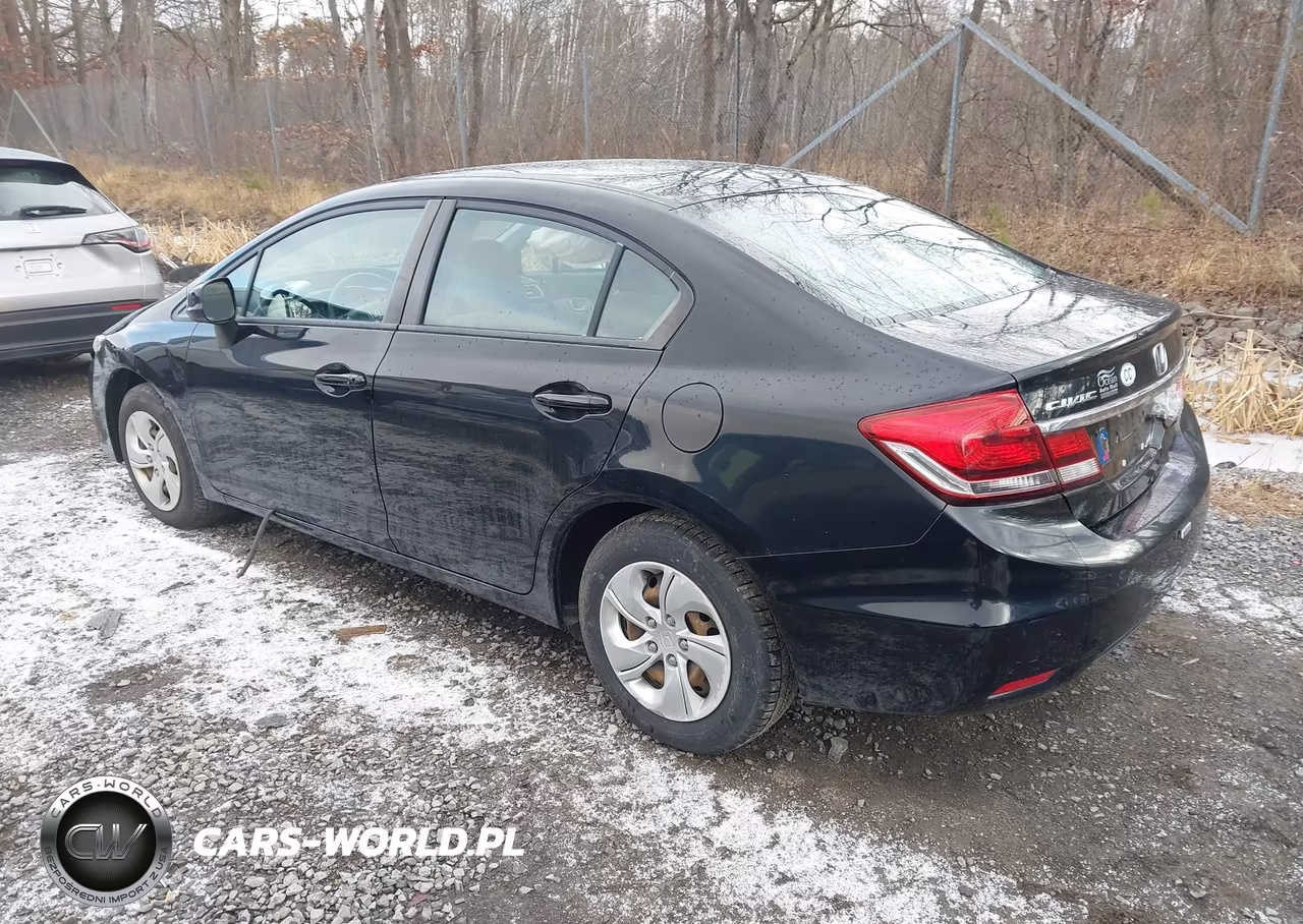 2013 Honda Civic Lx VIN:19XFB2F56DE274870 - 3