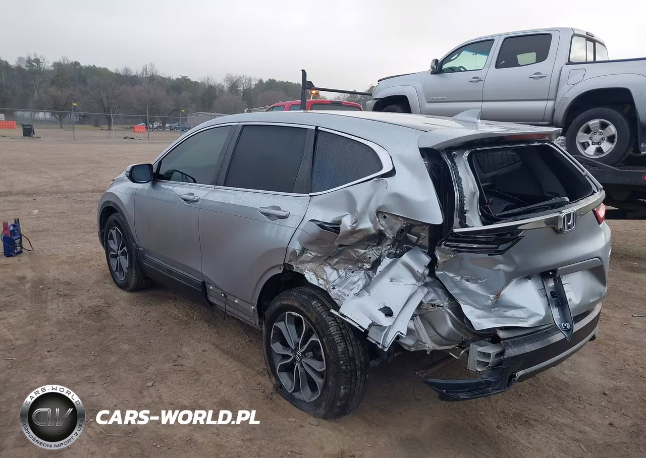 2022 Honda Cr-V Awd Ex VIN:7FARW2H51NE008350 - 3
