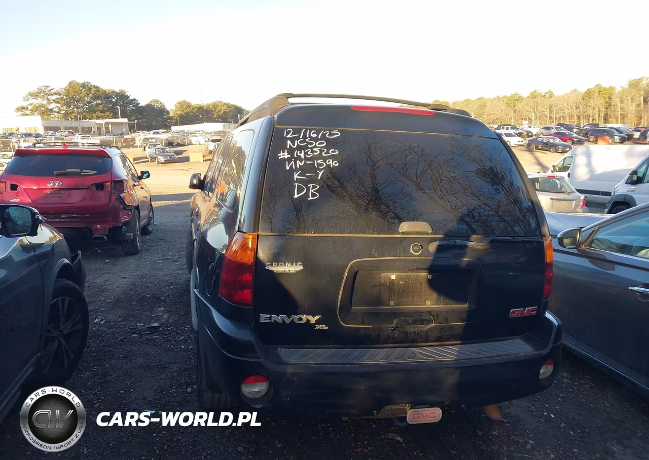 2003 GMC Envoy Xl Slt VIN:1GKES16S836121590 - 3