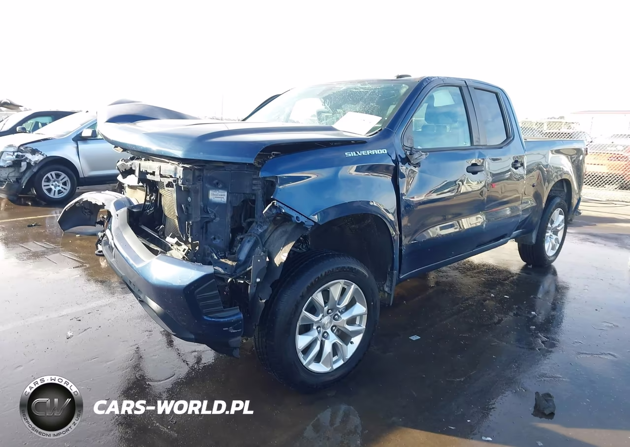 2021 Chevrolet Silverado 1500 4Wd Standard Bed Custom VIN:1GCRYBEF9MZ103802 - 2
