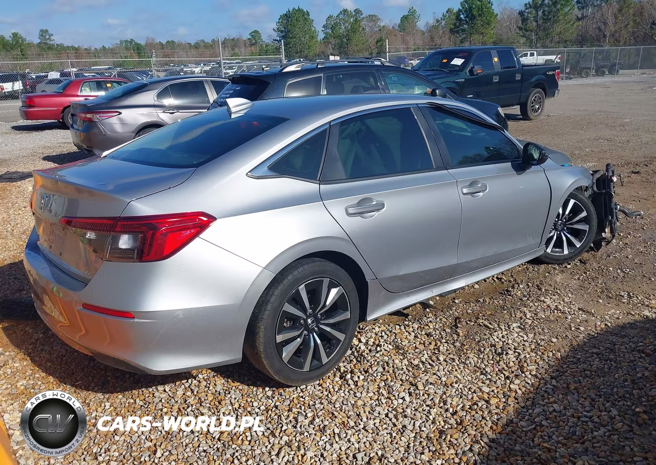 2022 Honda Civic Ex VIN:JHMFE1F79NX000114 - 4