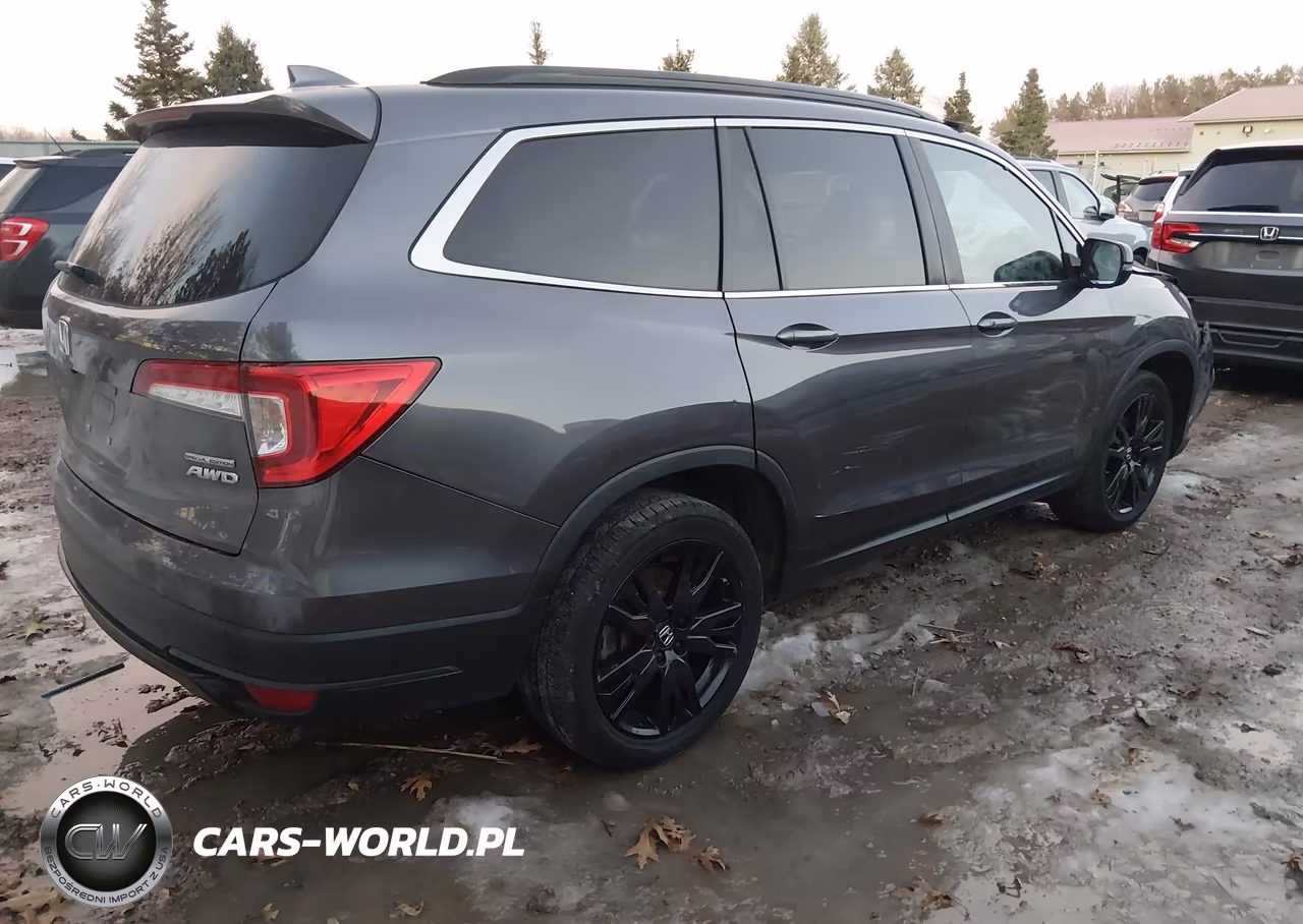 2021 Honda Pilot Awd Special Edition VIN:5FNYF6H26MB019850 - 4