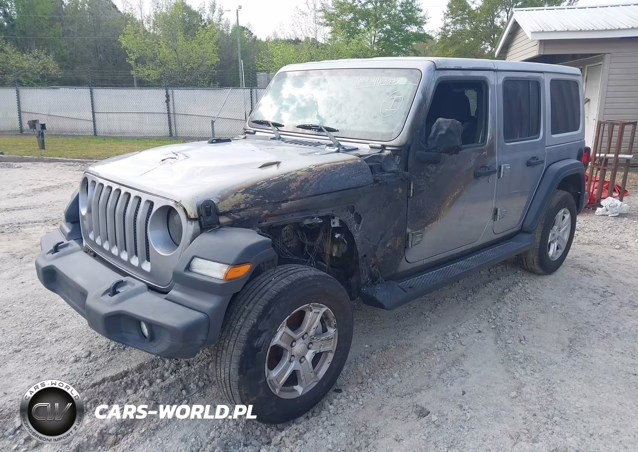 2020 Jeep Wrangler Unlimited Sport S 4X4 VIN:1C4HJXDN3LW272297 - 2